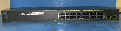 Cisco 2960 Catalyst WS-C2960-24TT-L)24-Ports-Ports Rack-Mountable Switch Managed
