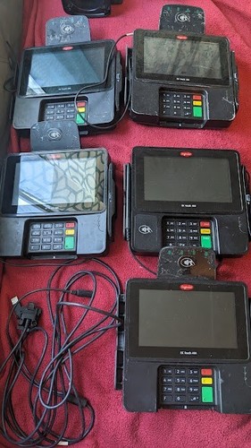 LOT OF 5 Ingenico ISC Touch 480 Credit Card Payment Terminal VARIOUS ...