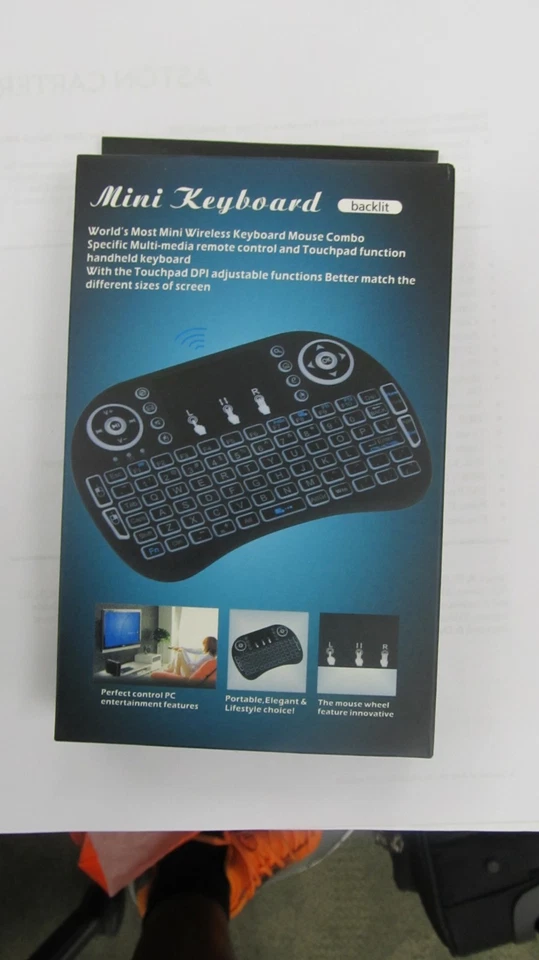 Original RoHs i8  Wireless Keyboard Brand New  - Image 2 of 4