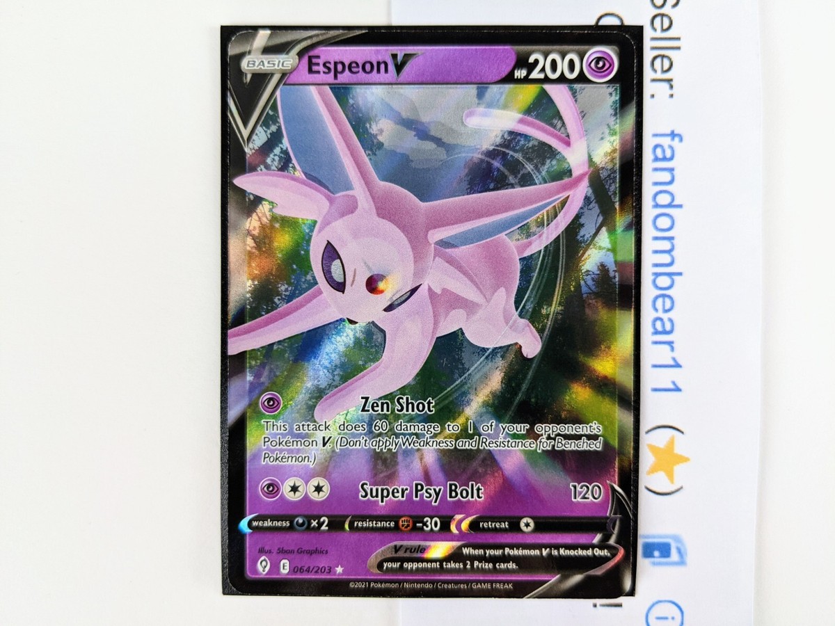 エーフィ　渦巻きホロ　ブイズ　希少　旧裏　ポケモンカード　Espeon Holo エーフィ 渦巻きホロ ブイズ 希少 旧裏 ポケモンカード Espeon