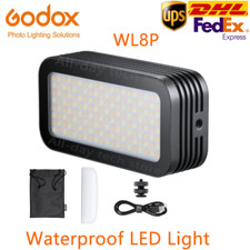 Godox WL8P Waterproof LED Light 2700k-8500k 2900mAh 96 CRI 97TLCI APP Control