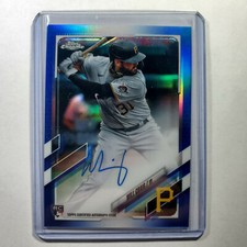 2021 Topps Chrome - Will Craig - Rookie Autograph Insert Blue Refractor 051/150
