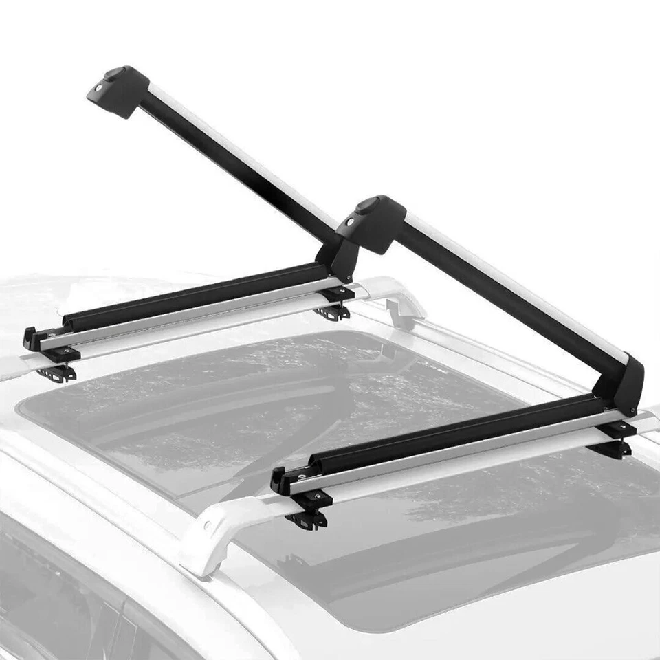 Ski Snowboard Roof Mount Rack Carrier 6 Pair Ski or 4 Snowboard For Suzuki Aerio - Image 3 of 4