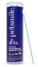 Professional Pet Toothpaste Applicator Swabs - Cat & Dog Toothbrush Alternati...
