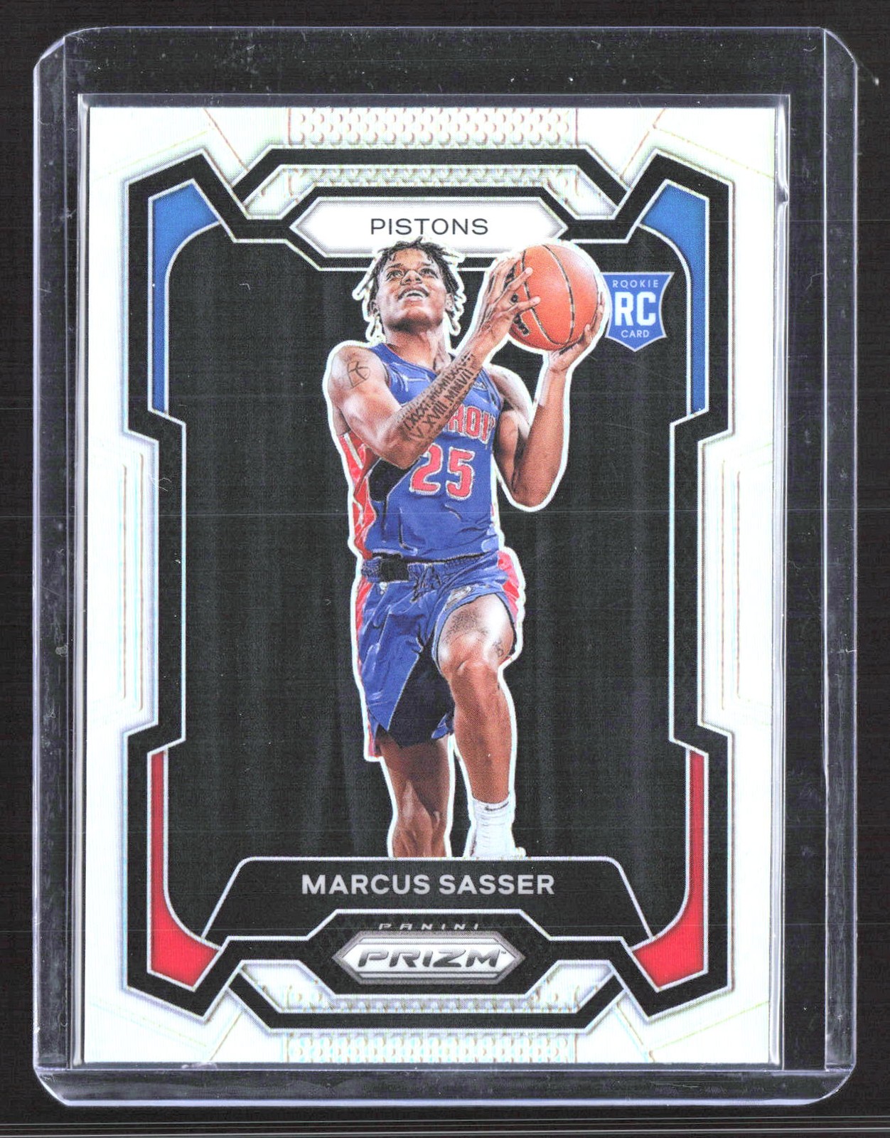 2023-24 Panini Prizm #174 Marcus Sasser Silver Rookie RO84