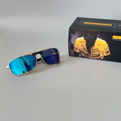 Oakley X-metla Badman OO6020 Polarized Sunglasses Sliver Frame