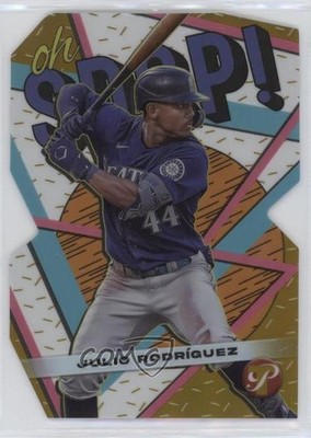 2023 Topps Pristine Oh Snap! Gold Refractor 33/50 Julio Rodriguez Rodríguez 1az7