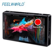 FEELWORLD CUT6S 6 Inch Recording Monitor Field Camera Recorder 4K Touch Screen