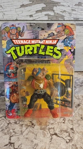 Vintage 1990 Playmates Teenage Mutant Ninja Turtles Bebop Figure - Please Read!
