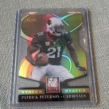 Panini 2014 Elite Status Gold Die-Cut Patrick Peterson #3 Cardinals /49 NFL
