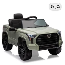 Electric Car for Kids, Licensed Toyota Tundra 12V Electric Truck, Off-Road Ki...