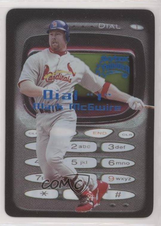 1999 Skybox Thunder Dial 1 Mark McGwire #5[D] uk2