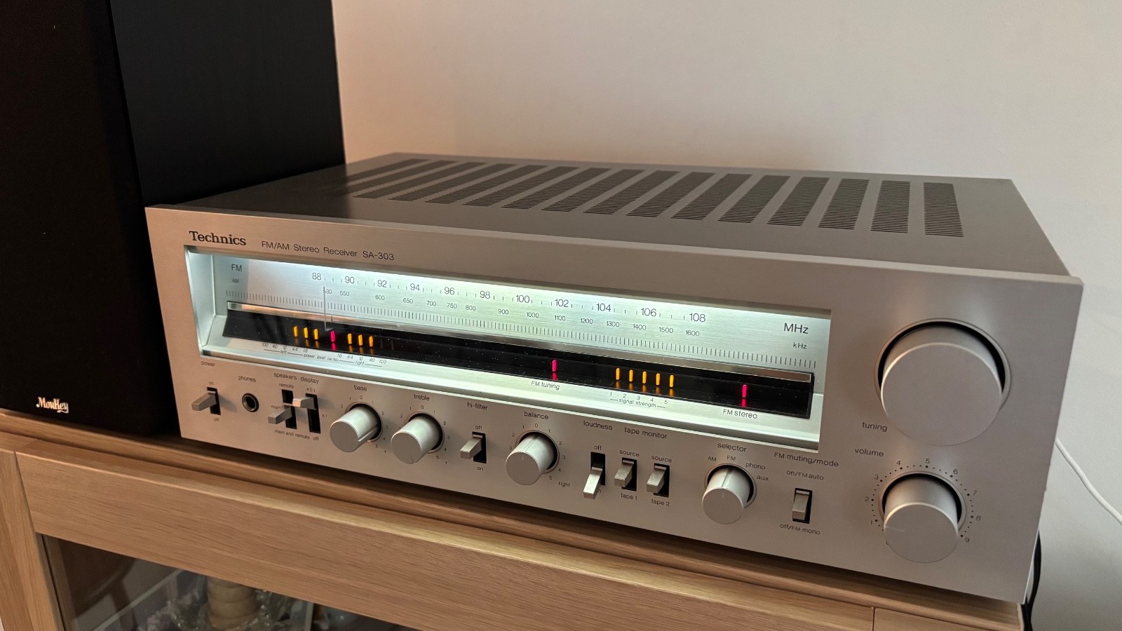 Technics SA-303 HiFi Receiver | Top gepflegt | revidiert | voll funktionsfähig