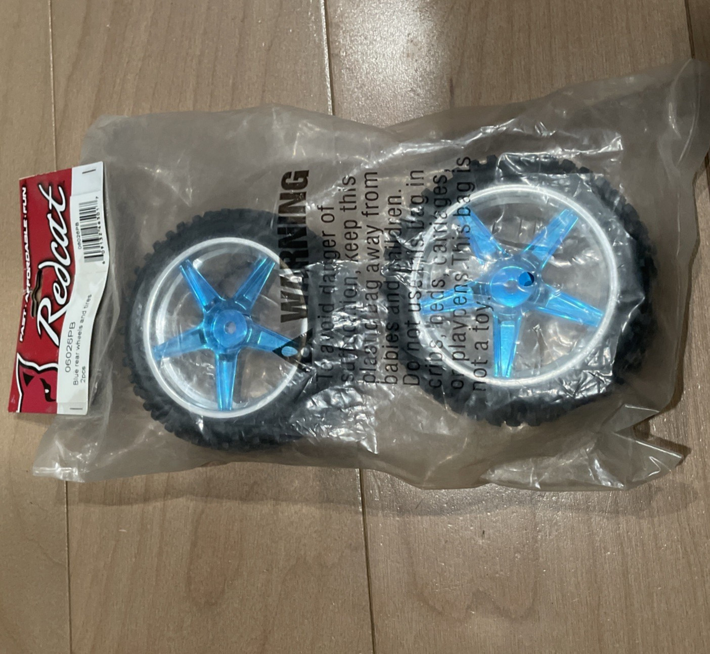 Redcat Racing Rear Wheels and Tires 06026PB