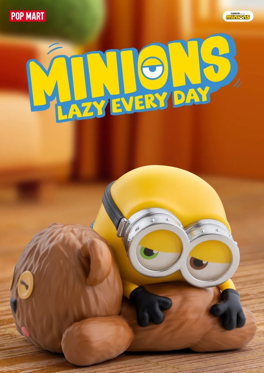 POP MART x Minions Lazy Every Day Series Confirmed Figure Sealed
