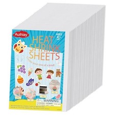 Pieces Shrink Plastic Sheets, Shrink Films Papers, Shrinky Art for Creative 25