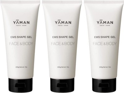 YA-MAN EMS Shape Gel Face & Body Beauty Device Moisture Gel 200g x 3 Japan