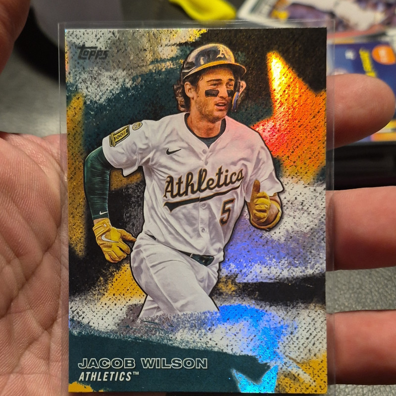 Topps 2026 Series 1 Stars of MLB Insert Jacob Wilson Oakland Athletics #SMLB-30