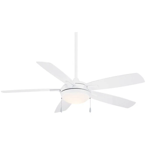 Minka Aire Lun-Aire 54" Ceiling Fan - White 5-Blade - Picture 2 of 5