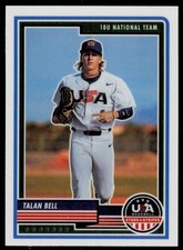 2023 Panini Stars & Stripes USA Baseball Talan Bell 2