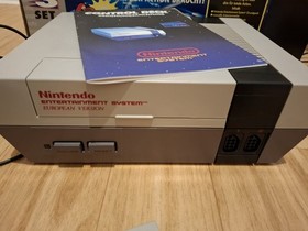 Nintendo NES Super 3 Set Mario Bros. Tetris World Cup con scatola originale - Con accessori 