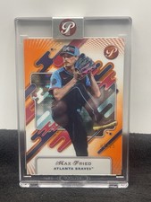 2025 Topps Pristine Max Fried Encased Orange /25 Braves Yankees All Star