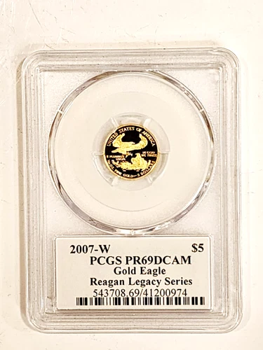 2007-W American Gold Eagle 1 oz Proof — photo from the most recent tracked eBay sale