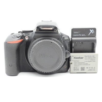 Nikon D5500 Digital SLR Camera - Black (Body Only) #873