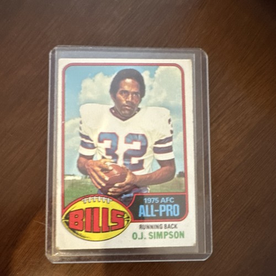 #ad 1976 Topps O.J. Simpson #300 $499.99