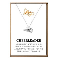 Cheerleader gifts, Cheerleading necklace, Cheer gifts, Cheer team gift for women