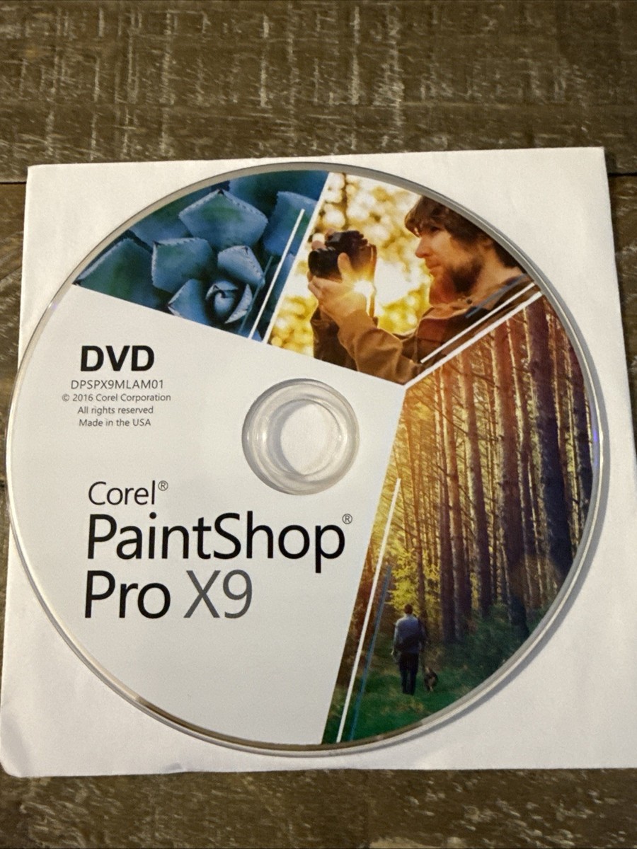 Corel PaintShop Pro X9 PC Cd Rom | eBay