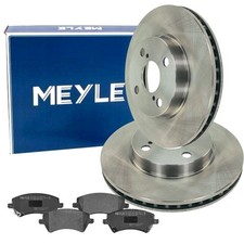 MEYLE Bremsscheiben 255mm + Bremsbeläge Vorne für TOYOTA COROLLA VERSO E12