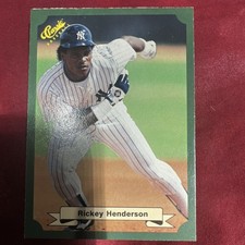 1987 Classic Rickey Henderson #12 New York Yankees MLB Baseball Trading Card