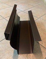 Gronda lamiera sez. quadra con curva esterna e scalino