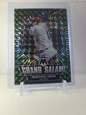 2022 Panini Mosaic - Grand Salami Francisco Lindor #GS-5 Green Mosaic Prizm