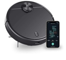 Wyze WVCR200SW Robot Vacuum with LiDAR Room Mapping, 2,100Pa Strong Suction,