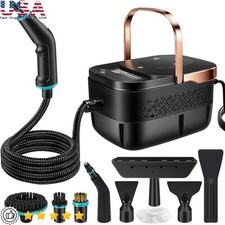 Portable Steam Cleaner 2500W Handheld High Pressure Deep Cleaning 10 Accessories