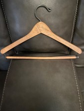 Vintage Mid-20th Century Wishbone Men Wooden Clothes Hanger  Collectable
