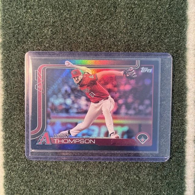 Ryan Thompson SSP /10!! 2025 Topps Black Foil Refractor #265, 4/10, Diamondbacks