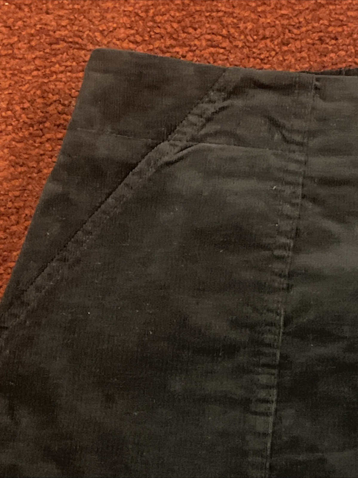 Seasalt.New/Tag”Mays Rock Skirt”Black.Fine Cord. UK 20 PETITE. RRP £57.95 image 3
