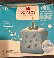 Disney Frozen Toniebox Audio Player Starter Set 204-04-3917 open box