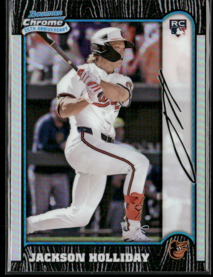2024 Bowman Chrome #BC25-15 Jackson Holliday 1999 25th Anniversary RC Rookie