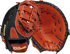 Wilson 12.5'' 1620 A2000 SuperSkin™ Series First Base Mitt w/ Spin Control™ -LHT