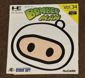 Bomberman PC Engine HuCard Japan Import US Seller TESTED
