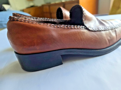 Cole Haan Dark Brown Leather Slip-On Loafers size 8.5 Cole Haan Noche Men main image 4