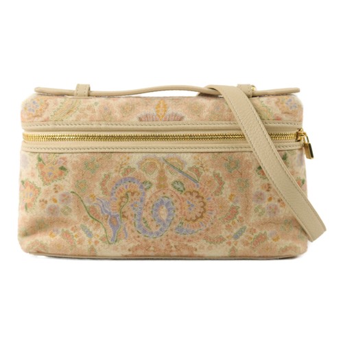 Loro Piana GHW Extra Pocket L19 2wayShoulder Bag Calfskin Leather/Cashmere Beige