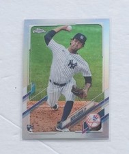 Deivi Garcia  2021 Topps Chrome Refractor Rookie #85 New York Yankees