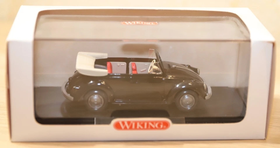 Wiking 7620139 VW Käfer Cabrio, schwarz OVP, H0, 1:40 - Bild 4 von 4