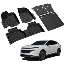 LASFIT Custom Floor Mats for Nissan Murano 2025 2026 1st & 2nd Row & Cargo Mat