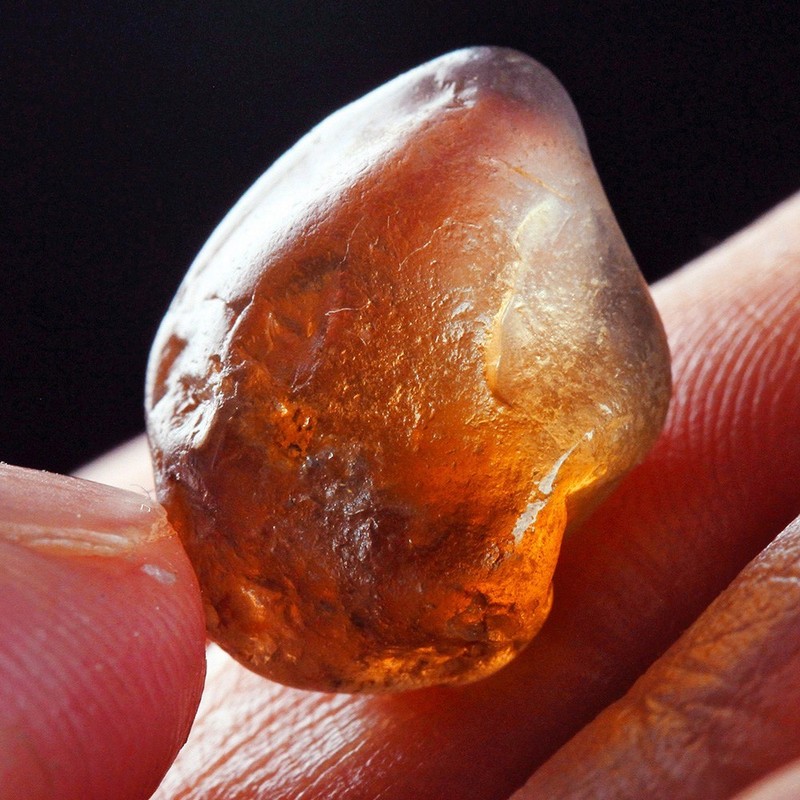 16.6Ct VVS Yellow Golden Champagne Imperial Topaz Specimen Facet Rough UYTHV177